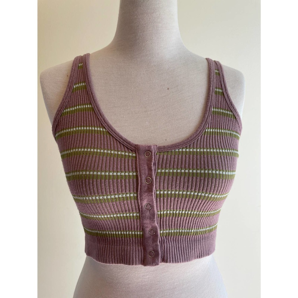 Urban Outfitters Ribbed Crop Tank Size M/L